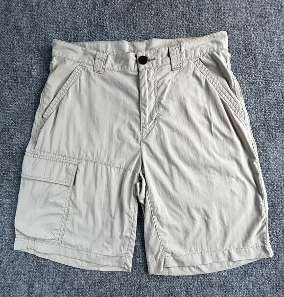 Columbia Other - Columbia Omni-Shade Men's Cargo Hiking Fishing Shorts Khaki 30W